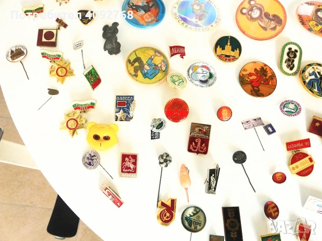 значки от Олимпиада 1980 г и други , снимка 7 - Антикварни и старинни предмети - 51894402