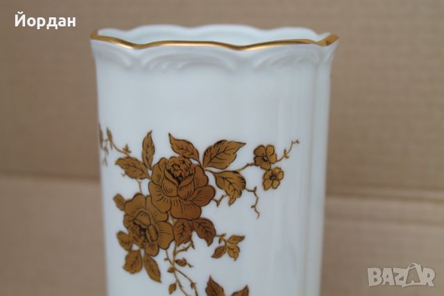 Немска ваза ''K.P.M'', снимка 4 - Антикварни и старинни предмети - 46460954