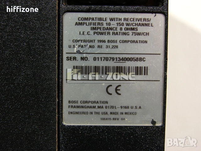 Тонколони   Bose 301 series IV , снимка 11 - Тонколони - 53428621