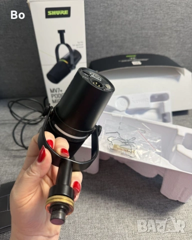 Shure MV7+ Podcast Microphone (USB-C + XLR), снимка 5 - Микрофони - 53414848