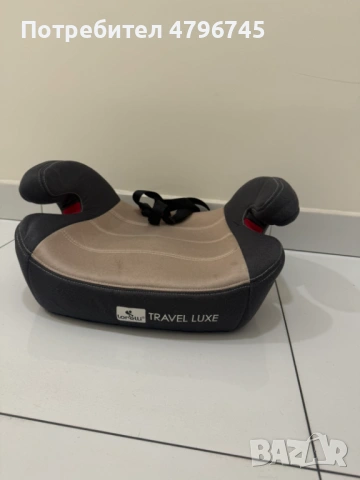 Седалка за кола Lorelli Travel Luxe - Isofix Anchorages, 15 - 36 kg, Beige