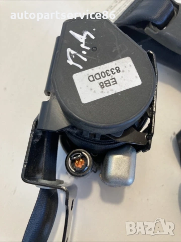 Преден десен колан за седалка за Peugeot 4007 2.2 HDI (2009) 6066746