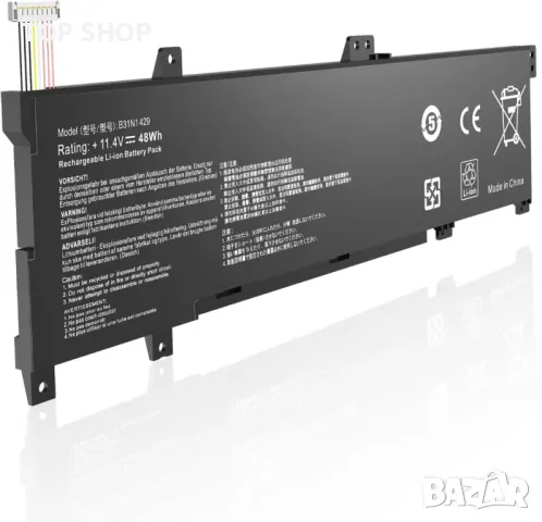 Батерия за лаптоп BRTONG B31N1429, съвместима с ASUS, 11.4v 48Wh, снимка 6 - Батерии за лаптопи - 49971518