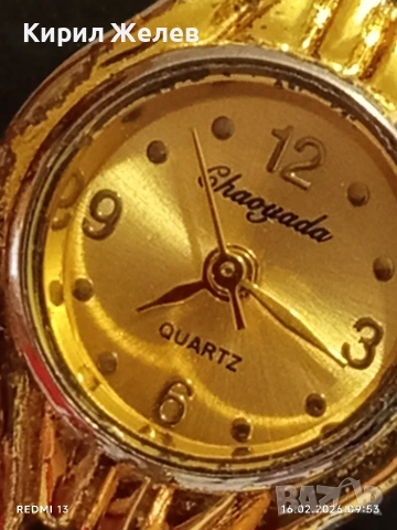 Дамски часовник кварц много красив стилен дизайн 49044, снимка 3 - Дамски - 53491397