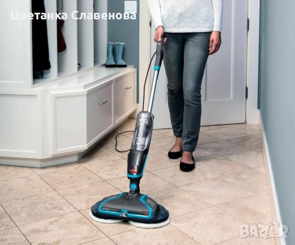 Електрически моп Bissell SpinWave 20522, снимка 2 - Мопове, кофи, четки и метли - 52478436