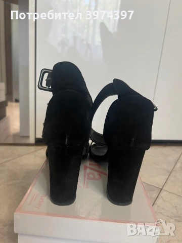 Обувки на дебел ток, снимка 3 - Дамски обувки на ток - 51366026