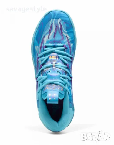 Мъжки маратонки PUMA x LaMelo Ball Mb.03 Basketball Shoes Blue/Purple, снимка 3 - Маратонки - 49495271