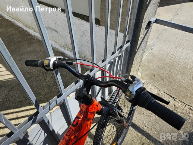 Алуминиев велосипед 24 цола SCOTT-шест месеца гаранция, снимка 4 - Велосипеди - 53970770