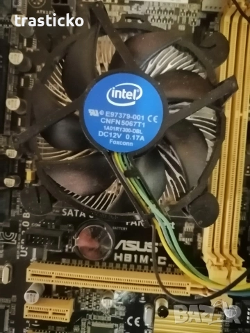 Дъно с процесор Н81М-С/pentium G3250, снимка 4 - Дънни платки - 53297505