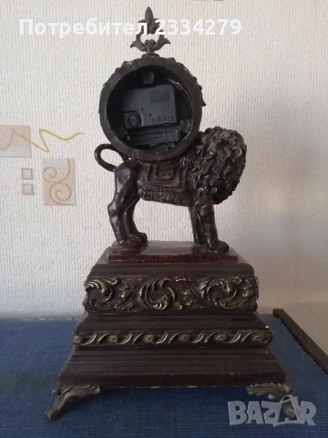 Стари каминни часовници, настолни флоренциански, бароков стил, работещио , снимка 5 - Антикварни и старинни предмети - 53066527