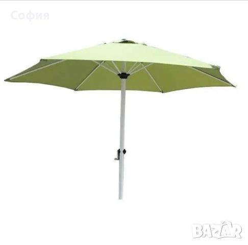 Градински чадър Muhler, D2.7xH2.4m, снимка 3 - Градински мебели, декорация  - 46461492