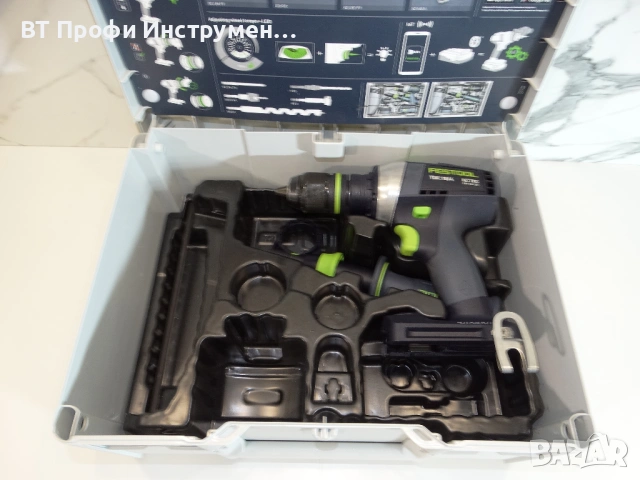 2025 - Festool TDC 18/4 - Четерискоростен винтоверт, снимка 7 - Винтоверти - 53588875