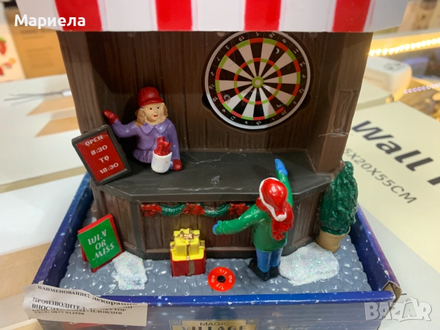 LED Коледна цена / Музикална коледна сцена, снимка 3 - Декорация за дома - 51973853