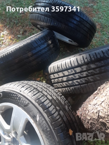 4 джанти АУДИ 4 летни 205/55/16, снимка 5 - Гуми и джанти - 52895422