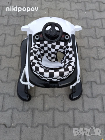 CANGAROO Проходилка CABRIO бял, снимка 6 - Проходилки - 53569047