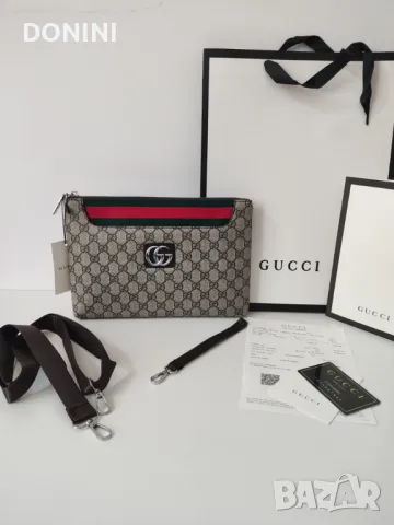 Мъжка чанта Gucci, снимка 1 - Чанти - 49283226