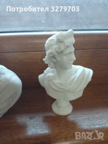 Антични бюстове комплект, снимка 5 - Антикварни и старинни предмети - 53474356