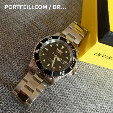Нова Invicta, 200m, Seiko Caliber/Hattori/TMI C32 кварц, корона на винт с безплатна доставка!, снимка 7 - Мъжки - 54052041