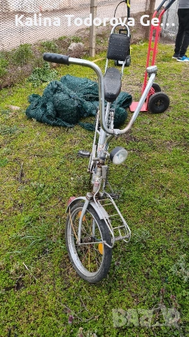 продавам велосипед балкан с облегалка