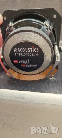 говорители SB Acoustics SB10PGC21-4, 3 инча говорители , снимка 2 - Тонколони - 52502677