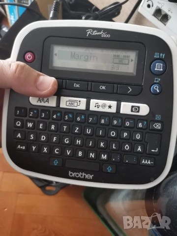 Етикетен принтер Brother P-Touch PT-D200, снимка 10 - Принтери, копири, скенери - 52114489