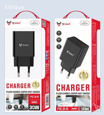 Единично USB бързо зареждащо устройство