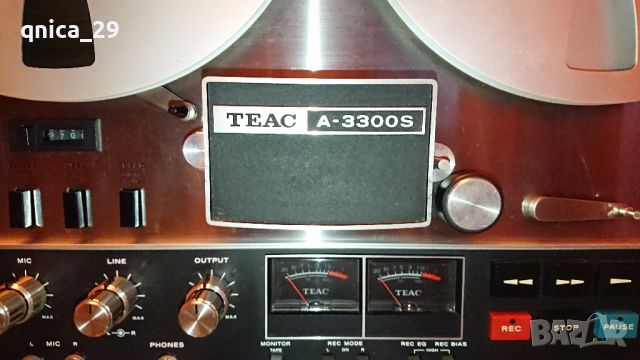 Teac A-3300s Ролков Магнетофон, снимка 5 - Декове - 46346184