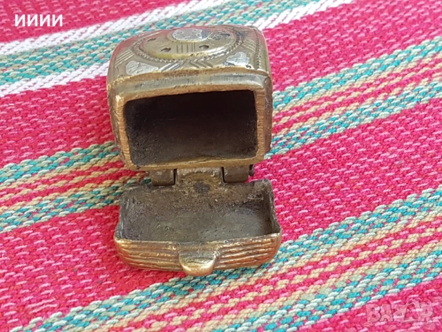 Фишеклък фишекчийница сребърни плочки, снимка 5 - Антикварни и старинни предмети - 53479845