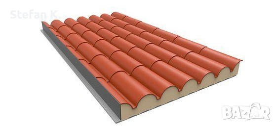 Покривни термопанели тип  Керемида  