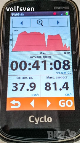 GPS сателитна навигация за колело ,мотор ,тротинетка - Mio Cyclo 405, , снимка 8 - Аксесоари за велосипеди - 54048085