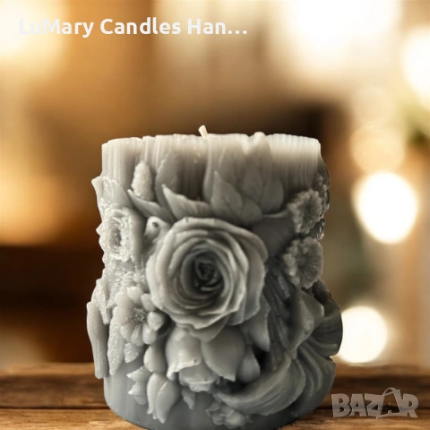 Свещ “ Сива елегантност”