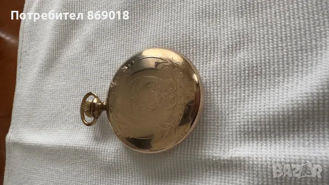 Джобен Часовник WALTHAM GRADE 645 16s, снимка 5 - Антикварни и старинни предмети - 48437866