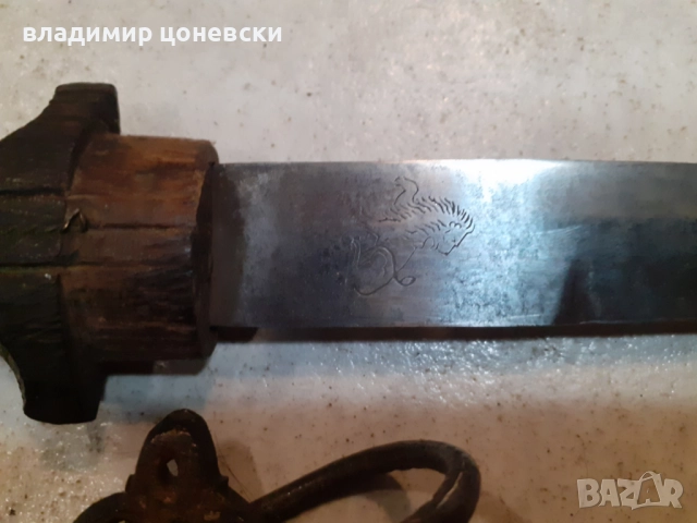 Стара кама,кумая,кинжал,нож,сабя, снимка 4 - Антикварни и старинни предмети - 52307245