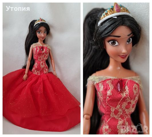 The Disney Store принцеси Снежанка, Бел, Рапунцел обновена 28.06., снимка 9 - Кукли - 28262530