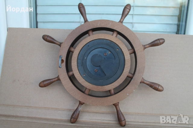 Барометър с корпус от дърво, снимка 6 - Декорация за дома - 52539798