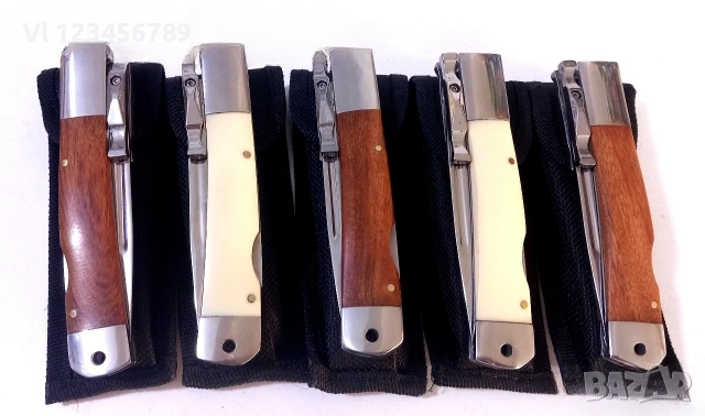 Сгъваем нож ПАНТЕРА -БЯЛ /тип НКВД/ 100х232, снимка 7 - Ножове - 53928978