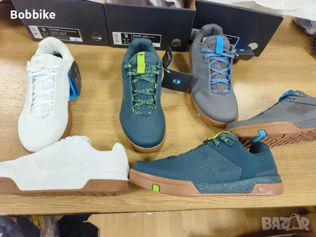 Шпайкове Crankbrothers Stamp Lace White,Petrol/Lime,Grey/Blue 42,43,44, снимка 5 - Части за велосипеди - 50895775