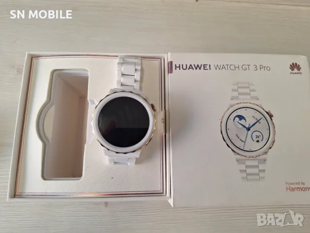 Huawei Watch GT3 Pro Ceramic Edition, снимка 3 - Смарт гривни - 48615025