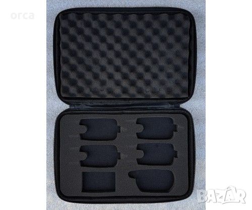 Калъф за сигнализатори Carp Pro/Osako Q5 Case 4+1, снимка 1 - Такъми - 46690542