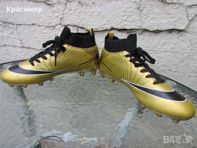Златисти футболни обувки IFIKK, снимка 7 - Футбол - 45456751
