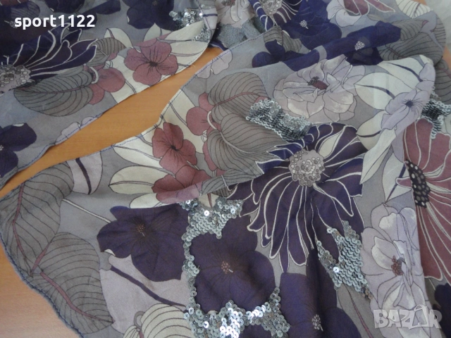 Pink Soda/100% коприна/дамски шал, снимка 2 - Шалове - 53233572