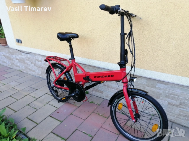 Сгъваем електрически велосипед ZUNDAPP RED 20 Zoll , снимка 8 - Велосипеди - 54275261