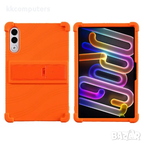 Защитен Калъф за Lenovo Xiaoxin Pad Pro / Yoga Tab 11.1 със Стойка - Силикон + PC, Охлаждаща структу, снимка 6 - Калъфи, кейсове - 53267275