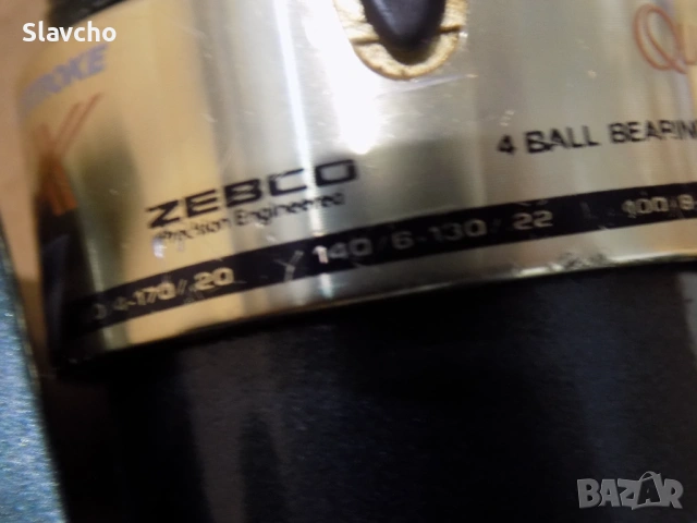 Риболовна макара - Quantum Zebco SX2/ 4 ball bearing/ long stroke, снимка 12 - Макари - 53814423
