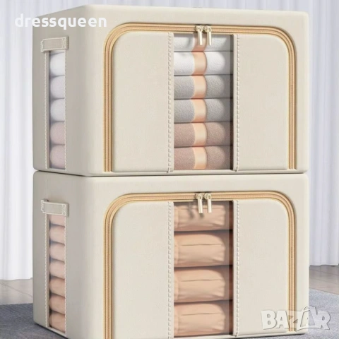 4556 ДВОЕН ПРОЗОРЕЦ Здрав органайзер за дрехи и завивки с прозорци за наблюдение и метална опора, снимка 2 - Други стоки за дома - 53901535