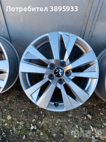 Оригинални джанти на Peugeot 3008 / 5008 17”, снимка 4 - Гуми и джанти - 53530669