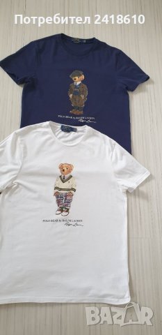 POLO Ralph Lauren Bear Cotton Custom Slim Fit Mens Size M и L ОРИГИНАЛ! 2бр. Мъжки Тениски!, снимка 1 - Тениски - 45455693