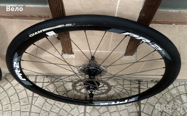 Giant PR-2 Disc Aluminum Wheelset  28 цола ! ТОП !, снимка 10 - Части за велосипеди - 54206367