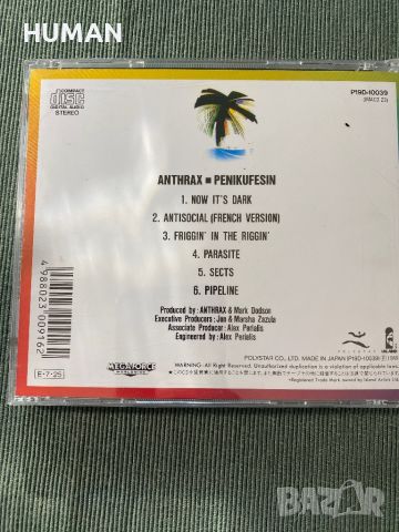 Anthrax, снимка 13 - CD дискове - 45216518