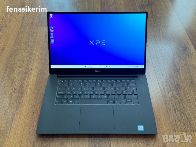 15.6' 4K Touch Core i9-9880H DELL XPS 7590 32GB DDR4/1TB NVMe/Nvidia GTX 1650 4GB/Win 11/Подсветка, снимка 2 - Лаптопи за работа - 54078824
